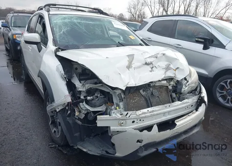 2017 Subaru Crosstrek 2.0I Premium z USA, uszkodzony, nr VIN JF2GPABC6HH280545